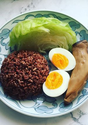 Hình của món Món chay: nấm đùi gà kho nước tương.