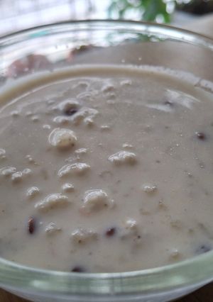 A picture of Rice kheer.
