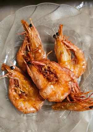 Foto resep Udang goreng simple & enak