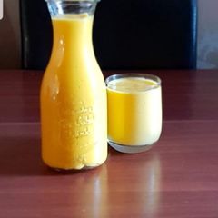 A picture of Mango lassi #ramadankitayari.