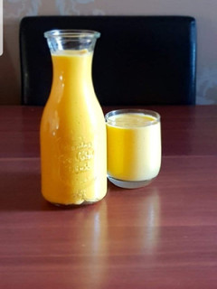 A picture of Mango lassi #ramadankitayari.