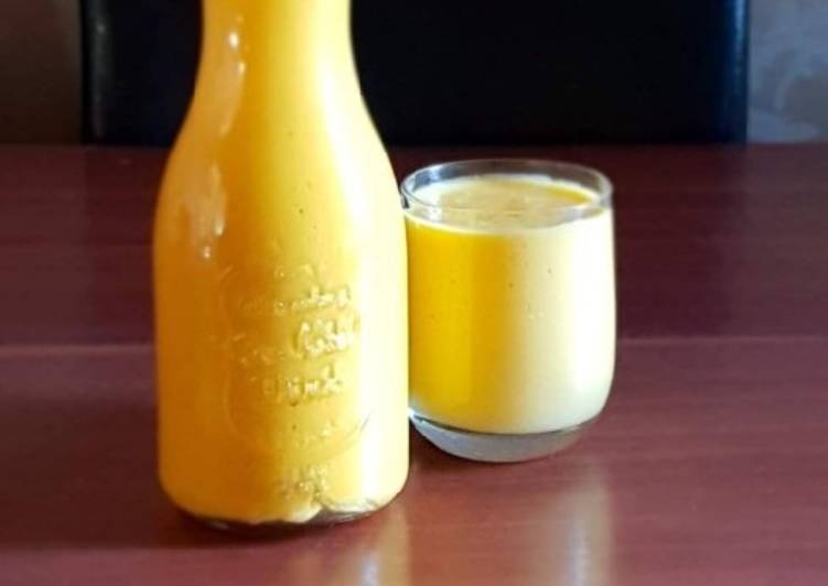 Step-by-Step Guide to Make Homemade Mango lassi #ramadankitayari