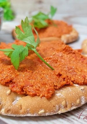 Una foto de Sobrasada vegana