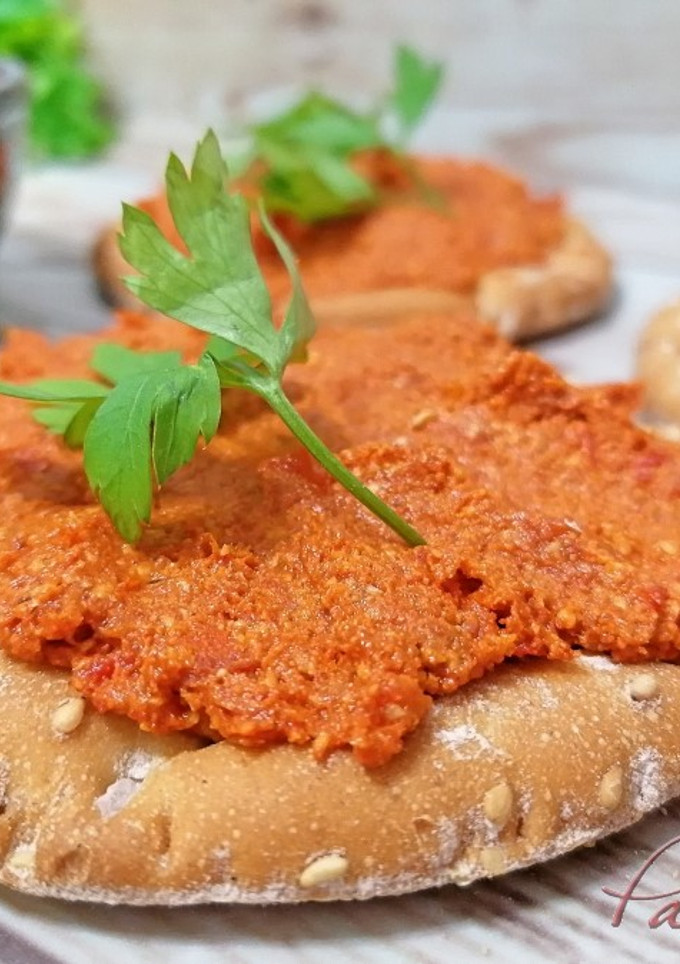 Una foto de Sobrasada vegana