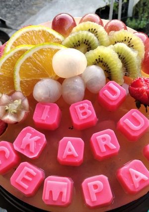 Foto resep Pudding buah