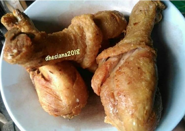 Langkah Menyiapkan Ayam Goreng paling Simpel, Anti Gagal