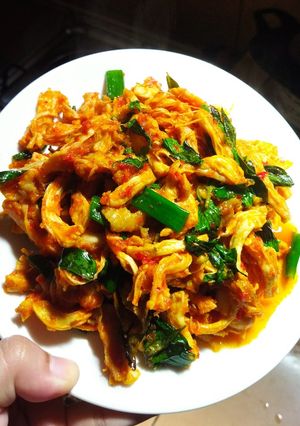Foto resep Ayam suwir kemangi