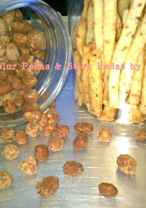 Foto resep Kacang Telur Pedas & Stick Pedas