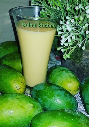 आम रस (aam ras recipe in Hindi) रेसिपी मुख्य फोटो