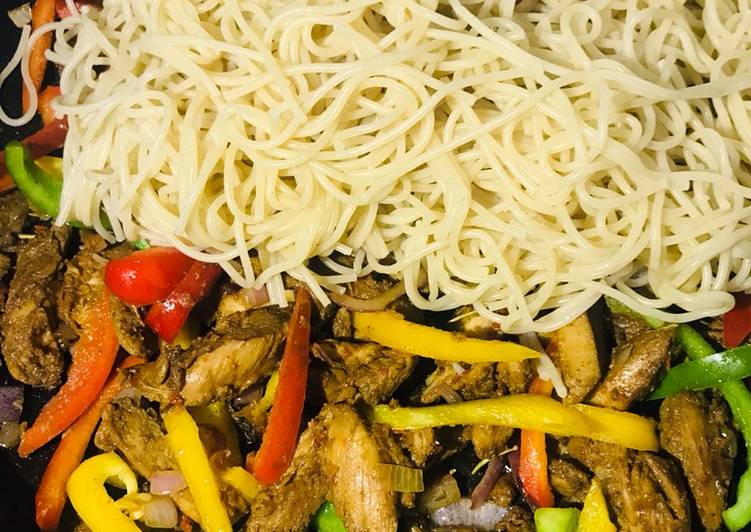 Recipe of Any-night-of-the-week Chicken stir fry pasta