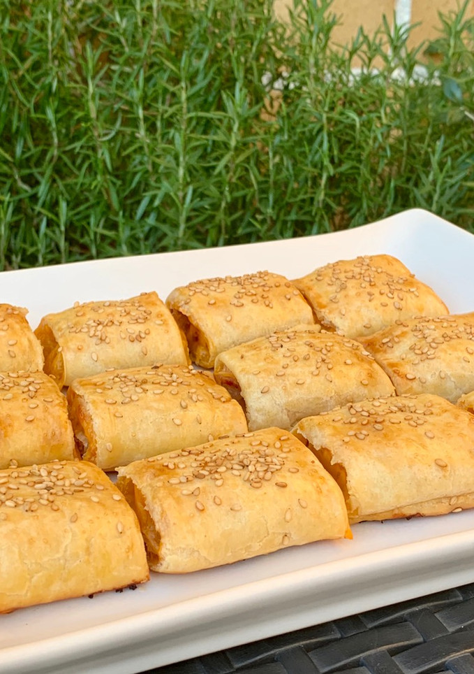 Una foto de Saladitos de bacon y queso
