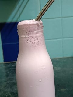 ப்ளூபெர்ரி மில்க் ஷேக்(blueberry milk shake recipe in tamil) செய்முறை முக்கிய புகைப்படம்