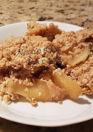 Φωτογραφία της συνταγής Apple Oat Crisp/Μήλα με Κρουστά Βρώμης