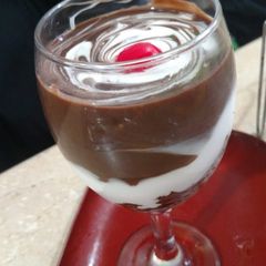 A picture of Chocolate delight shake 💟#Ramadankitayari #FoodiesandFriends.