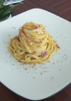 Foto resep Carbonara Fettuccine