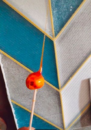 A picture of Caramelized makhana spikes.
