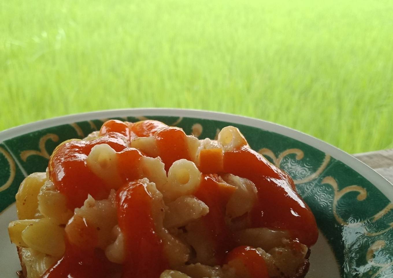 Macaroni Schotel panggang dgn happy call