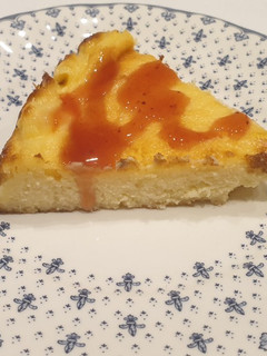 Una foto de Tarta de queso de La Viña