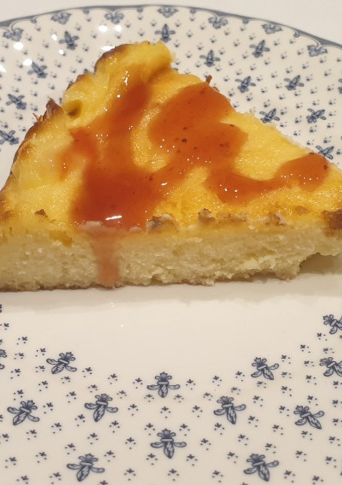 Una foto de Tarta de queso de La Viña