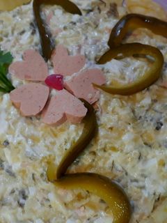 عکسی از دستور سالاد الویه