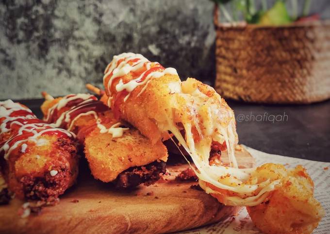 Resipi Corndog Cheese Oleh Puuan Nurshanabi Muhaimin Cookpad