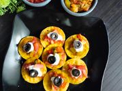A picture of air fryer nachos