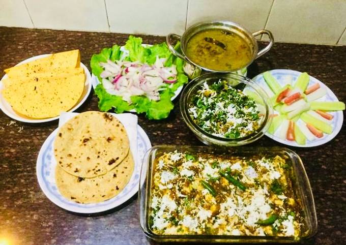 #Paneer butter masala,Dhaba Special Dal,Gobhi Korma