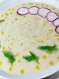 Vellutata di finocchi e patate al timo