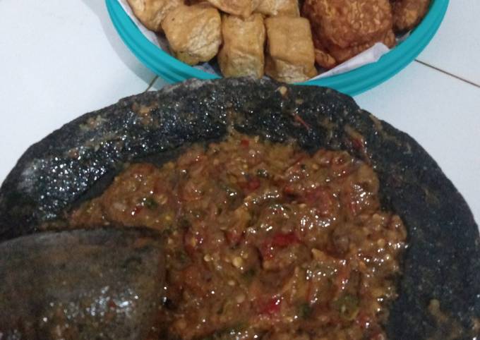 Sambel Trasi Nikmat,😋😋👌