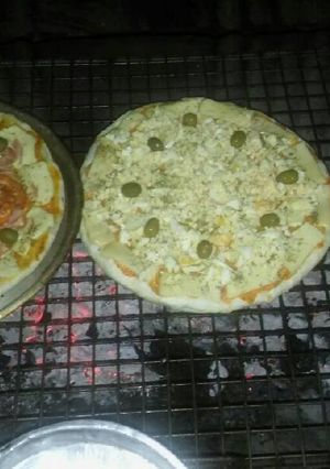 Una foto de Pizza a la parrilla 🍕