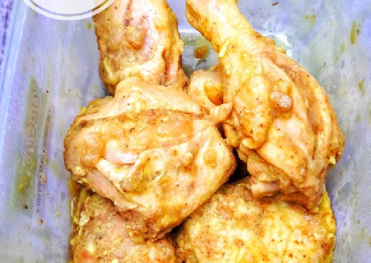 Resep Ayam Goreng Kuning (Ungkepan), Sempurna