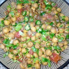 Chickpea Chaat A picture of Chickpea Chaat.