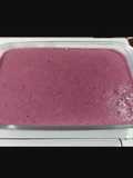 Postre de mora (mousse)