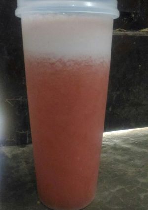 Foto resep Jus Diet Semangka, Strawberi n Tomat
