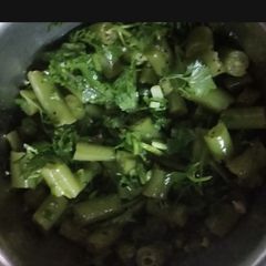 A picture of Non oily soya bean salad.