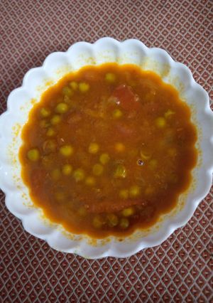 मटर टमाटर की सब्जी (matar tamatar ki sabzi recipe in Hindi) रेसिपी मुख्य फोटो