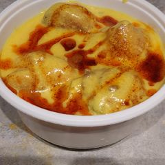 A picture of Dhaba Style Kadhi pakora.