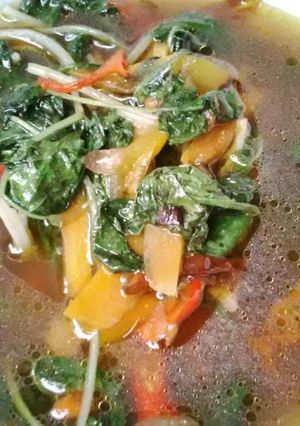 Foto resep Cak Bayam Saos Tiram