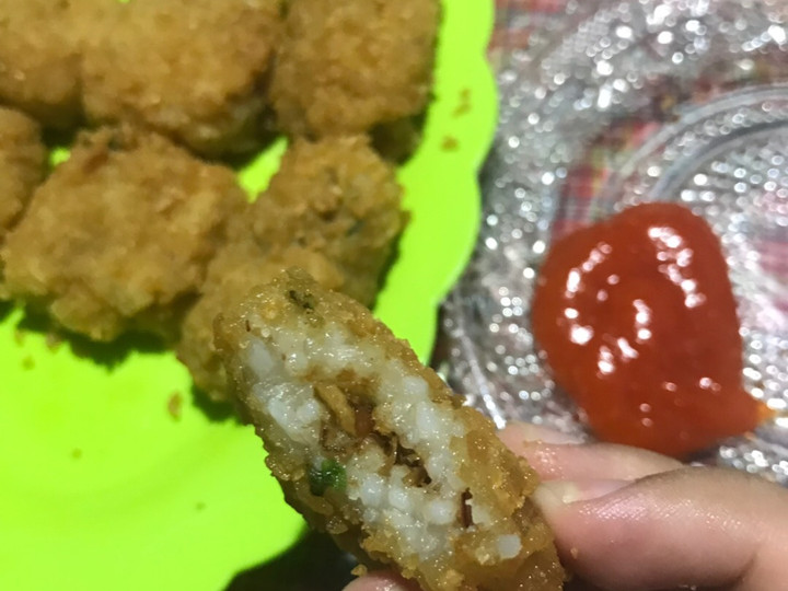 Cara Bikin Lemper Goreng KW/Nugget Nasi Isi Abon Menu Enak Dan Mudah Dibuat