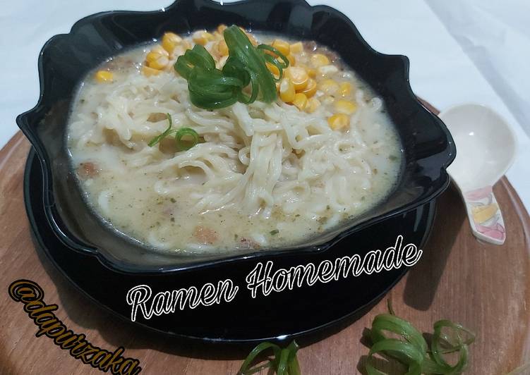 Bagaimana Menyiapkan 105》Ramen Homemade 😋🥰 yang Enak