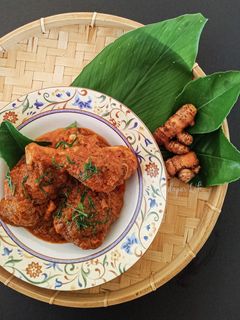 Gambar Rendang Pedas Ayam