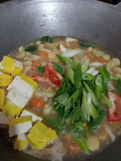 Foto resep Tumis kembang kol + Tahu