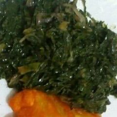 A picture of Saute kale.