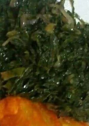 A picture of Saute kale.