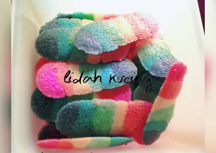 Langkah Mudah untuk Menyiapkan Lidah Kucing Rainbow Anti Gagal