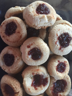Una foto de Galletas de maicena y mermelada