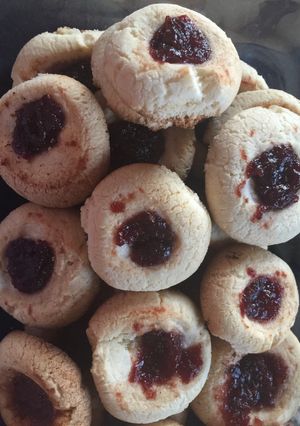 Una foto de Galletas de maicena y mermelada