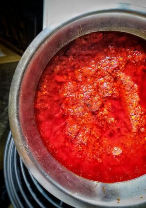 Foto resep Sambal Tumis Sichuan (Sichuan Spicy Sauce)