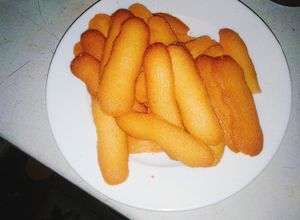 Hình của món Bánh lưỡi mèo bằng lò vi sóng.