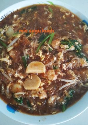 Foto resep Mie sagu kuah